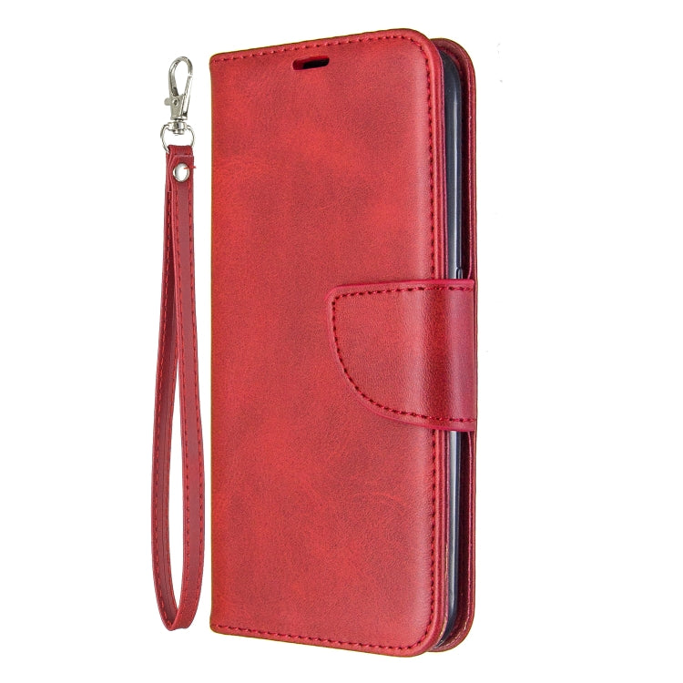For Galaxy A01 Retro Lambskin Texture Pure Color Horizontal Flip PU Leather Case with Holder & Card Slots & Wallet & Lanyard