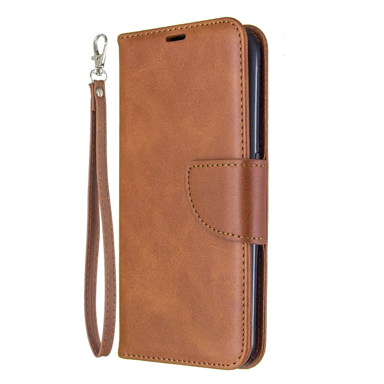 For Galaxy A01 Retro Lambskin Texture Pure Color Horizontal Flip PU Leather Case with Holder & Card Slots & Wallet & Lanyard