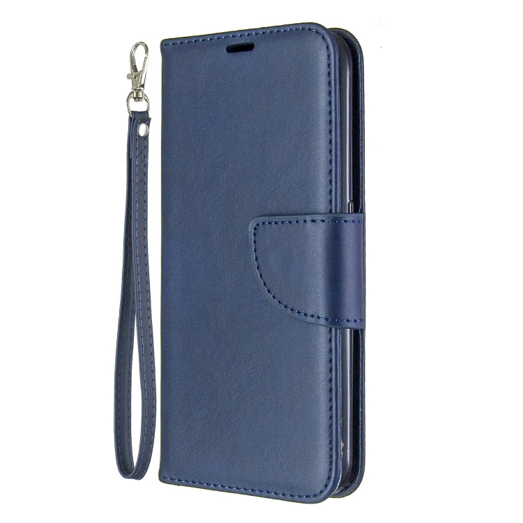For Galaxy A01 Retro Lambskin Texture Pure Color Horizontal Flip PU Leather Case with Holder & Card Slots & Wallet & Lanyard