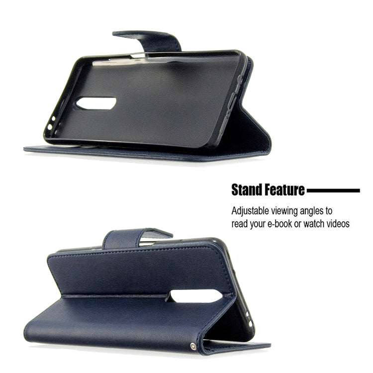 For Xiaomi Redmi K30 Retro Lambskin Texture Pure Color Horizontal Flip PU Leather Case with Holder & Card Slots & Wallet & Lanyard