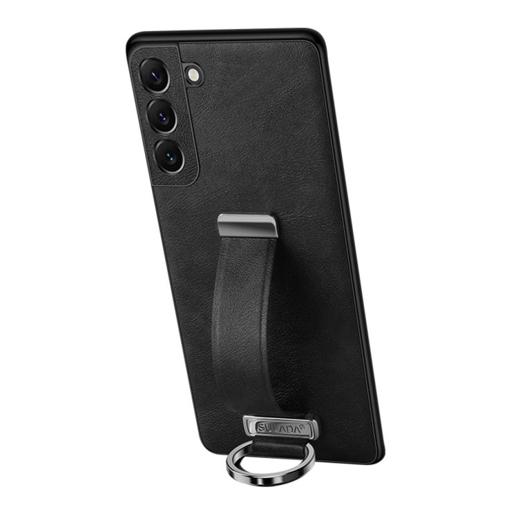 For Samsung Galaxy S22+ 5G SULADA Cool Series PC + Leather Texture Skin Feel Shockproof Phone Case