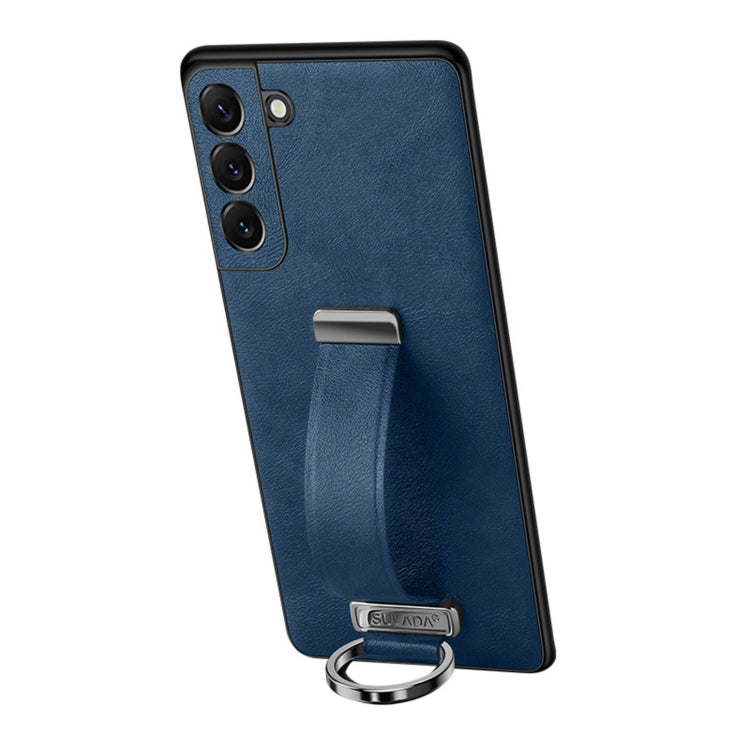 For Samsung Galaxy S22+ 5G SULADA Cool Series PC + Leather Texture Skin Feel Shockproof Phone Case