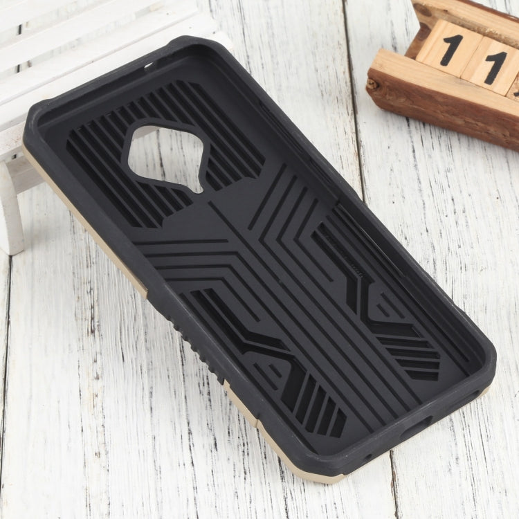 For vivo S1 Pro Vanguard Lanyard Kickstand TPU + PC Phone Case