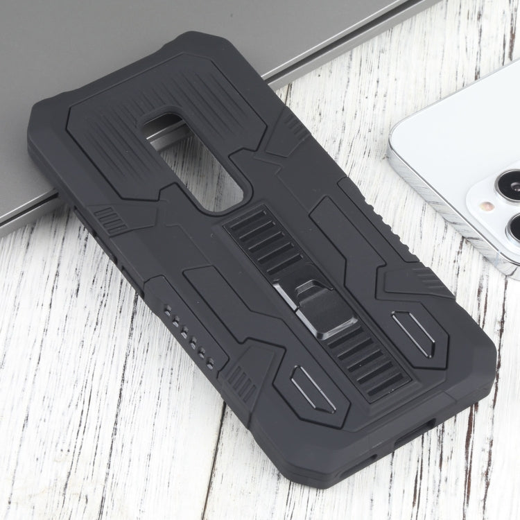 For vivo V17 Pro Vanguard Lanyard Kickstand TPU + PC Phone Case