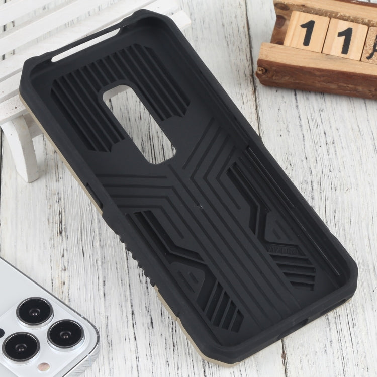 For vivo V17 Pro Vanguard Lanyard Kickstand TPU + PC Phone Case
