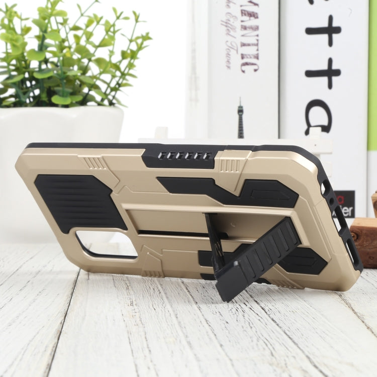 For vivo V19 Indonesia Vanguard Lanyard Kickstand TPU + PC Phone Case