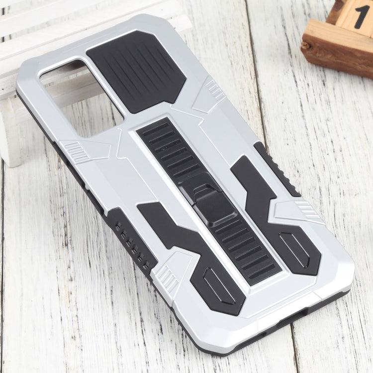 For vivo V21 Vanguard Lanyard Kickstand TPU + PC Phone Case