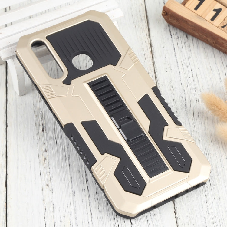 For vivo Y19 Vanguard Lanyard Kickstand TPU + PC Phone Case
