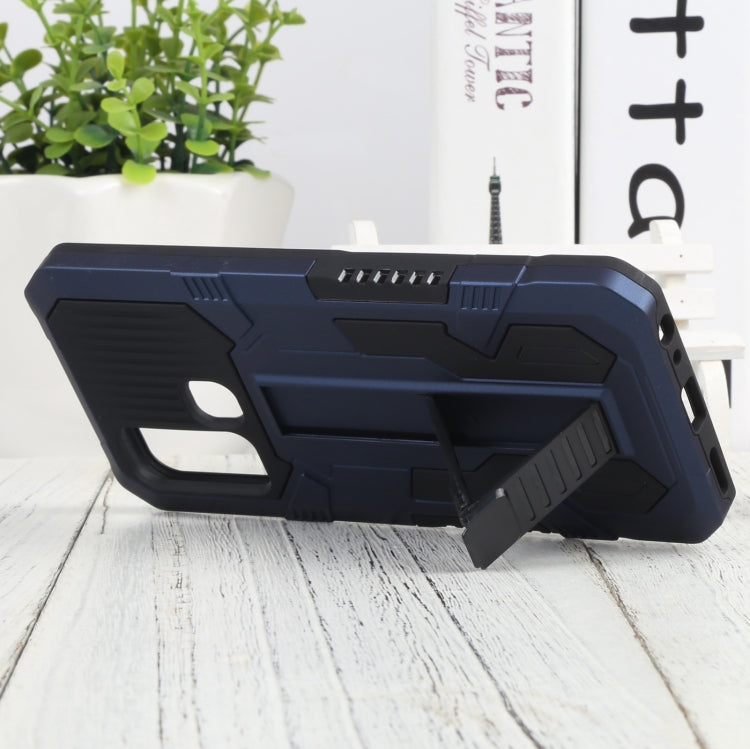 For vivo Y50 Vanguard Lanyard Kickstand TPU + PC Phone Case