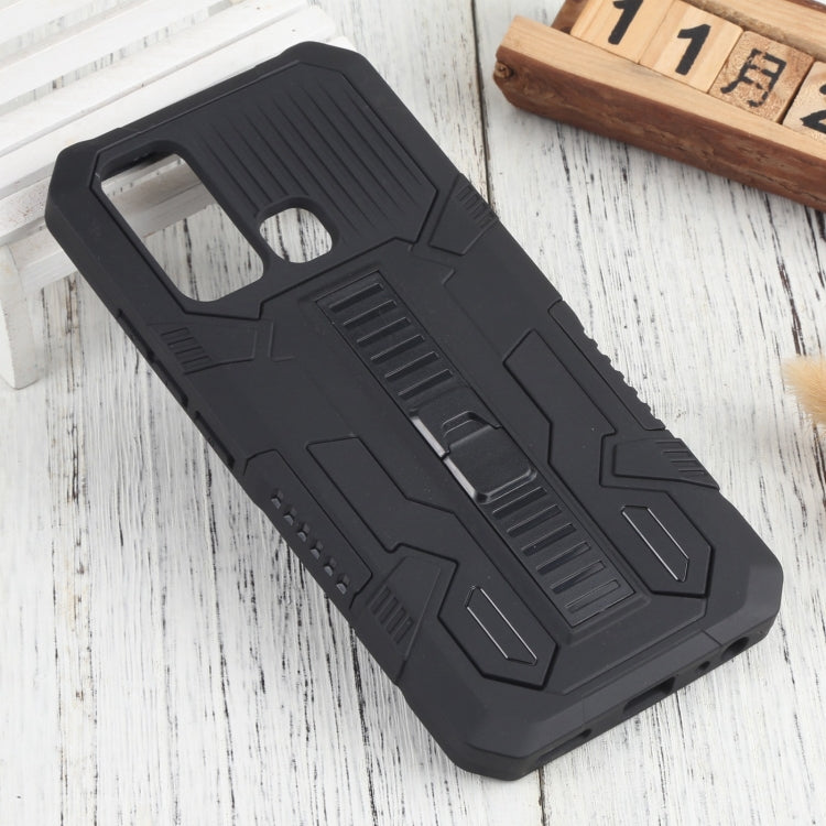For vivo Y50 Vanguard Lanyard Kickstand TPU + PC Phone Case