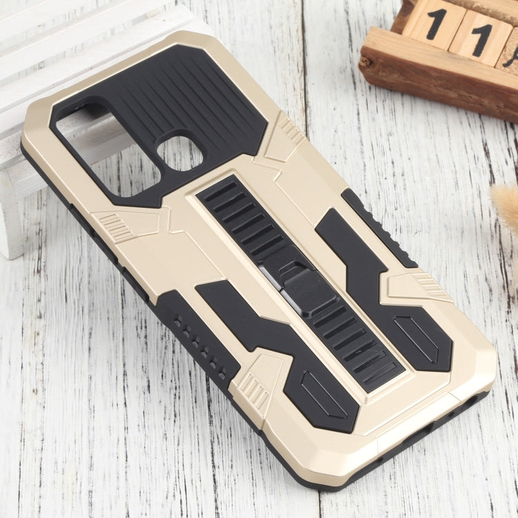 For vivo Y50 Vanguard Lanyard Kickstand TPU + PC Phone Case