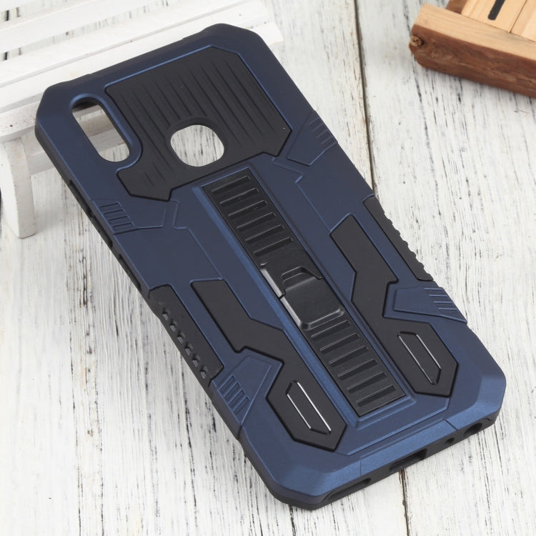 For vivo Y91 Vanguard Lanyard Kickstand TPU + PC Phone Case