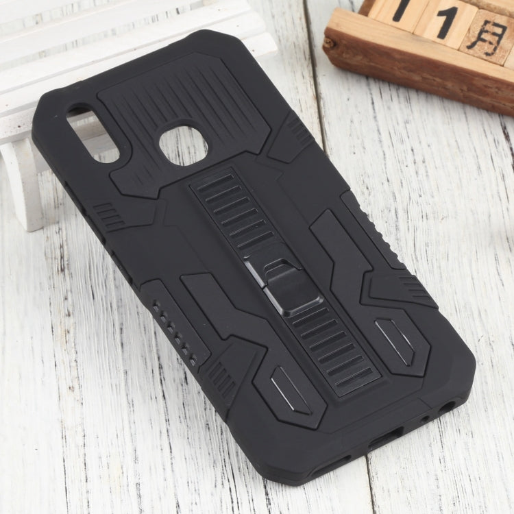 For vivo Y91 Vanguard Lanyard Kickstand TPU + PC Phone Case