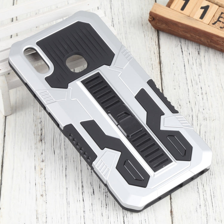 For vivo Y91 Vanguard Lanyard Kickstand TPU + PC Phone Case