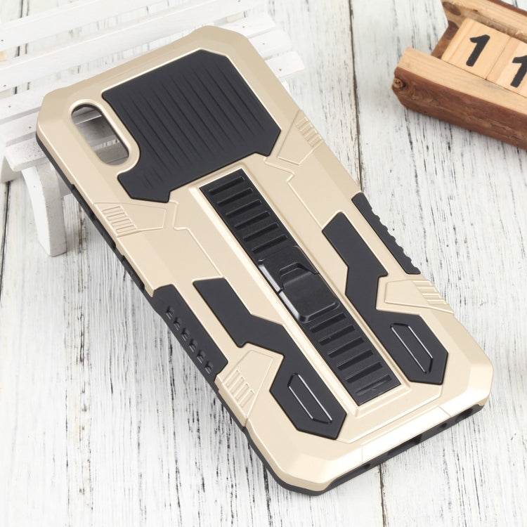 For vivo Y91i India / Y91C Vanguard Lanyard Kickstand TPU + PC Phone Case