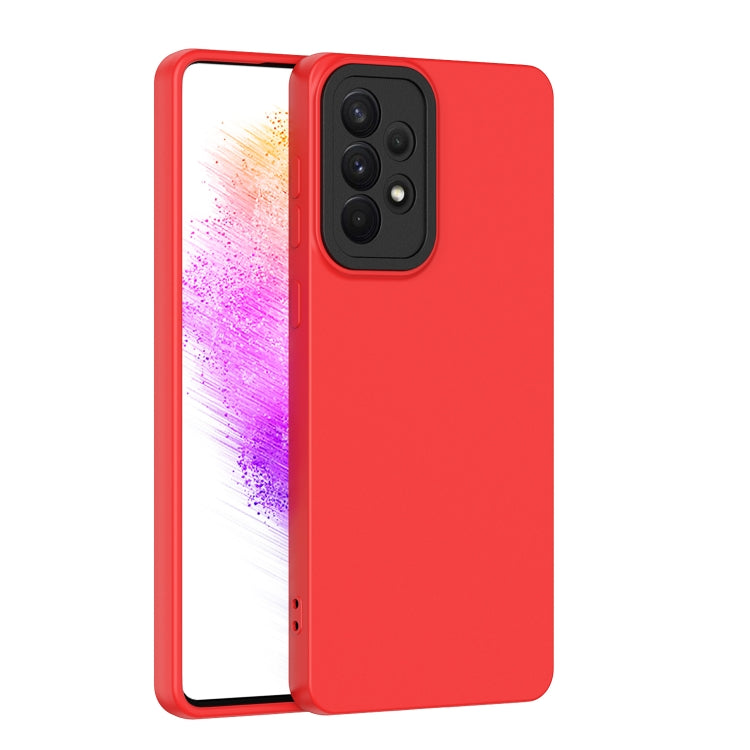 For Samsung Galaxy A53 5G Lens Protection Skin Feel TPU Phone Case