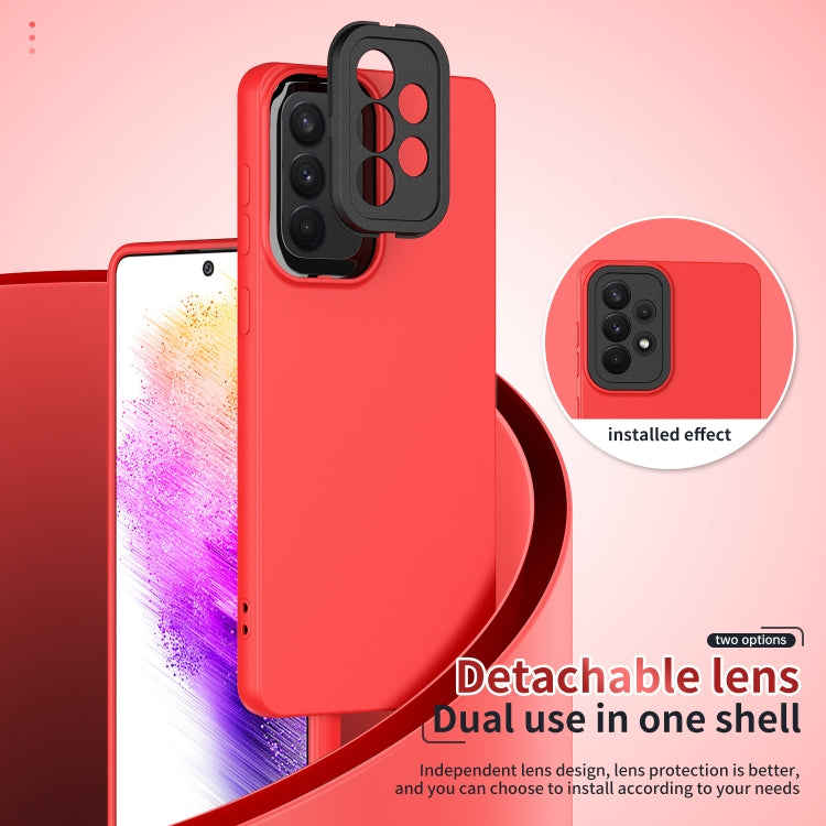 For Samsung Galaxy A53 5G Lens Protection Skin Feel TPU Phone Case