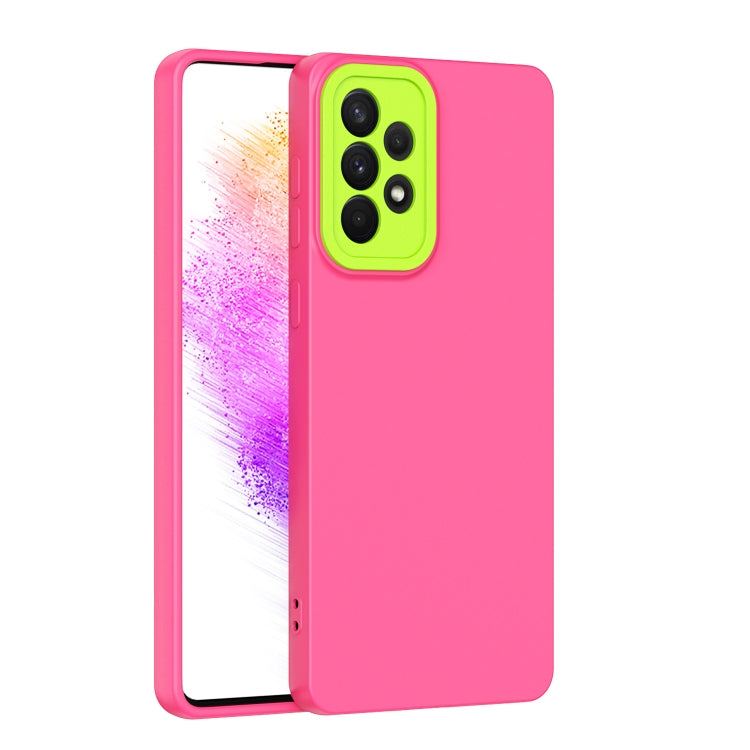 For Samsung Galaxy A53 5G Lens Protection Skin Feel TPU Phone Case
