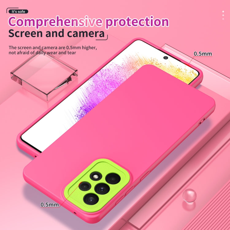 For Samsung Galaxy A53 5G Lens Protection Skin Feel TPU Phone Case