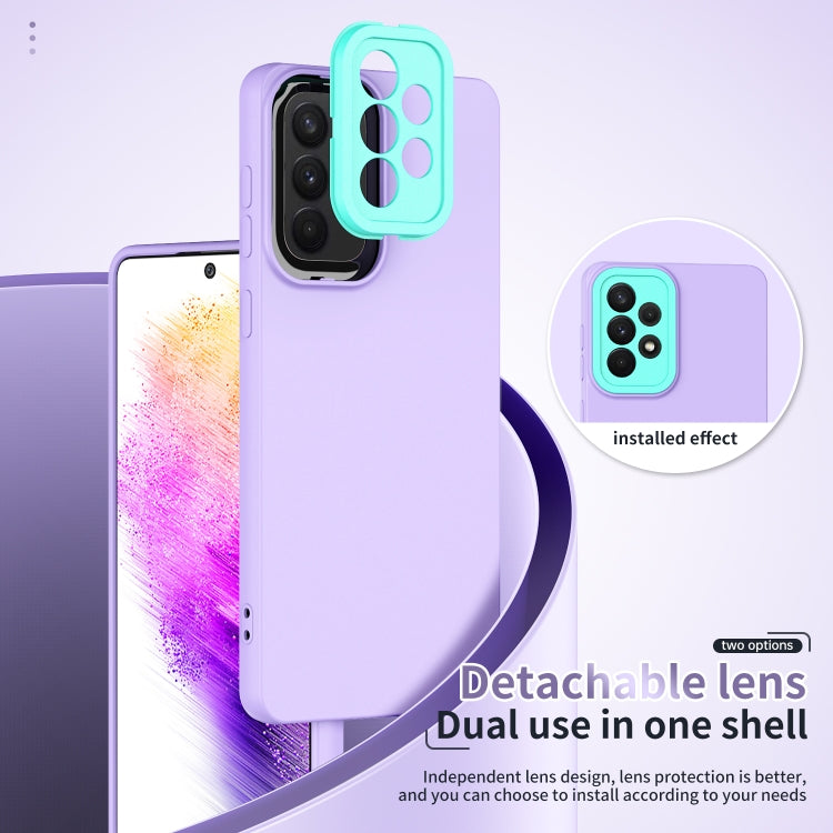 For Samsung Galaxy A53 5G Lens Protection Skin Feel TPU Phone Case
