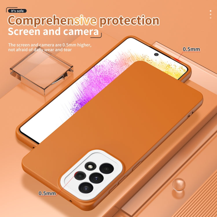 For Samsung Galaxy A53 5G Lens Protection Skin Feel TPU Phone Case