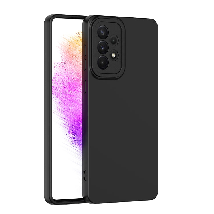 For Samsung Galaxy A73 5G Lens Protection Skin Feel TPU Phone Case