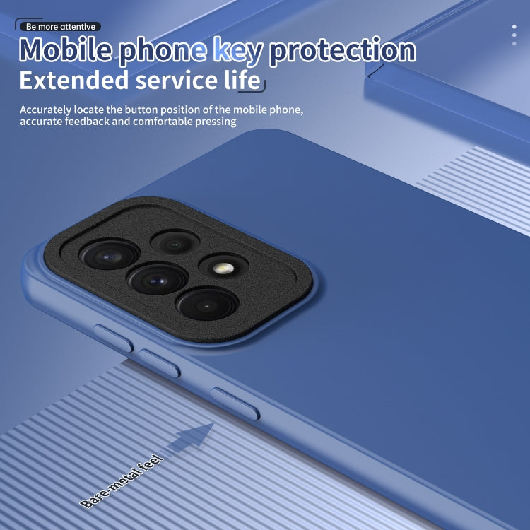 For Samsung Galaxy A73 5G Lens Protection Skin Feel TPU Phone Case