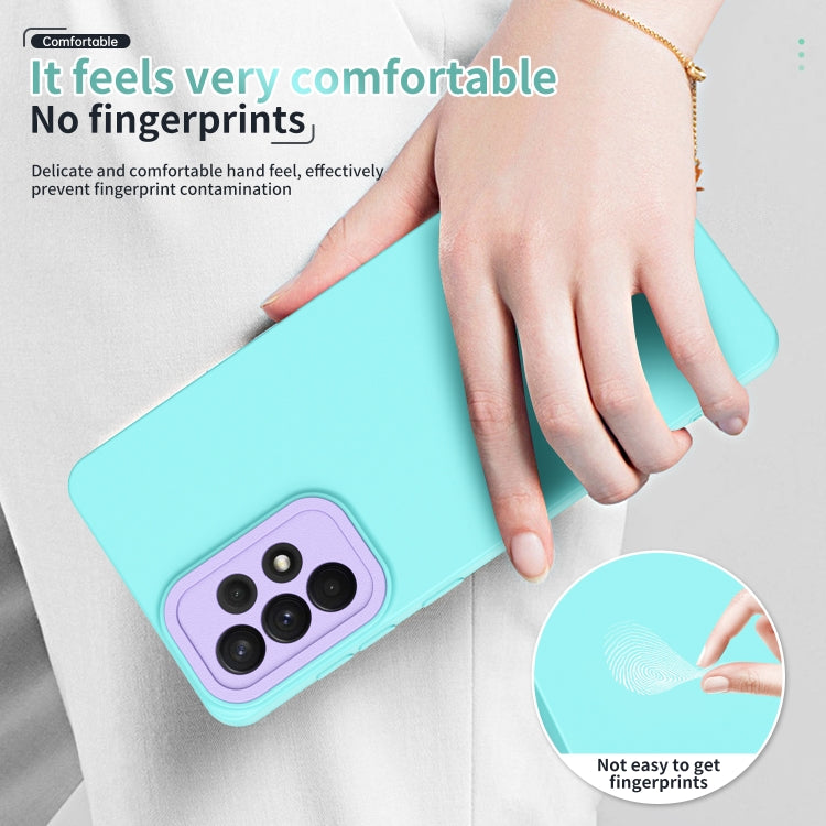For Samsung Galaxy A73 5G Lens Protection Skin Feel TPU Phone Case