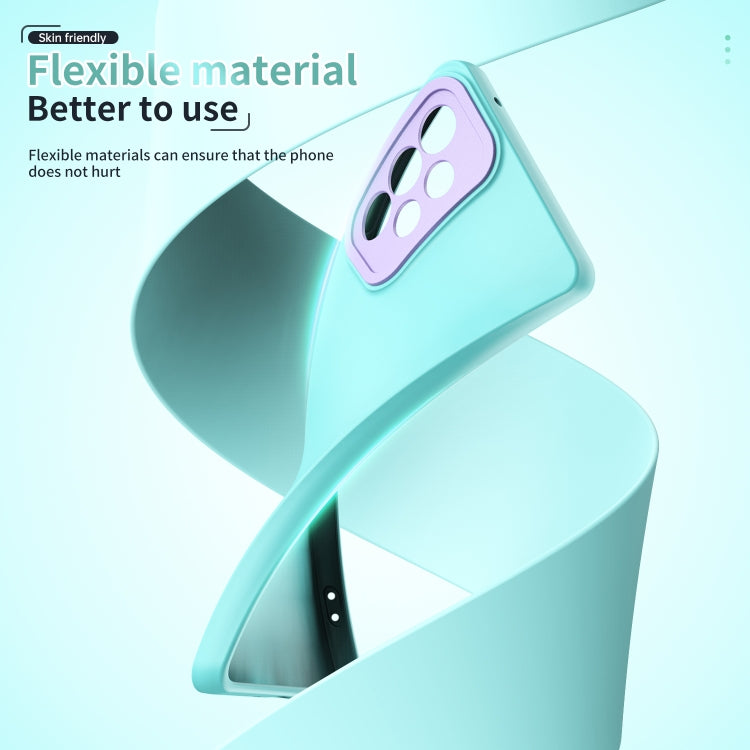 For Samsung Galaxy A73 5G Lens Protection Skin Feel TPU Phone Case