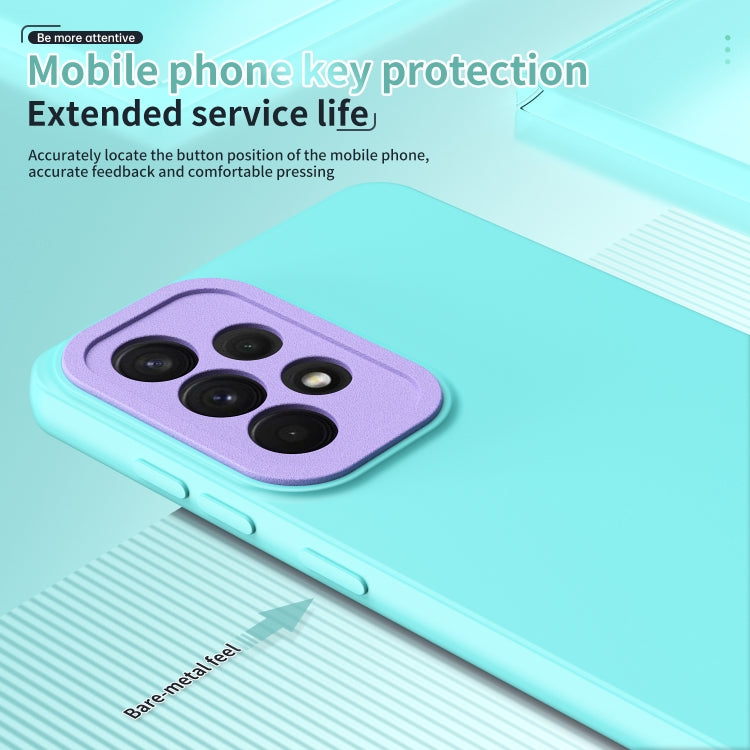 For Samsung Galaxy A73 5G Lens Protection Skin Feel TPU Phone Case