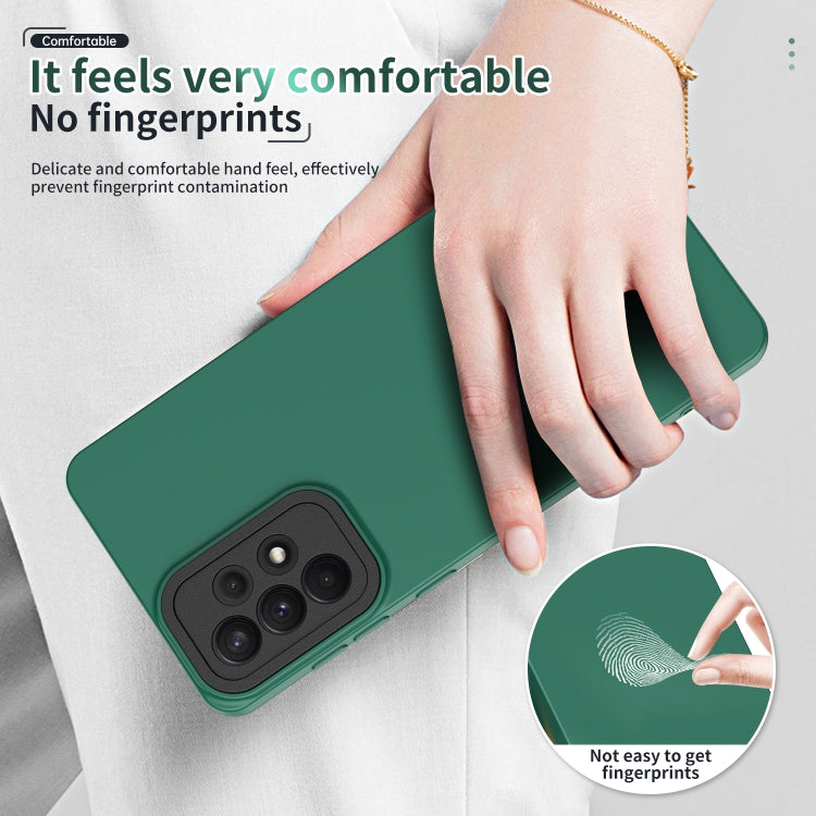 For Samsung Galaxy A73 5G Lens Protection Skin Feel TPU Phone Case
