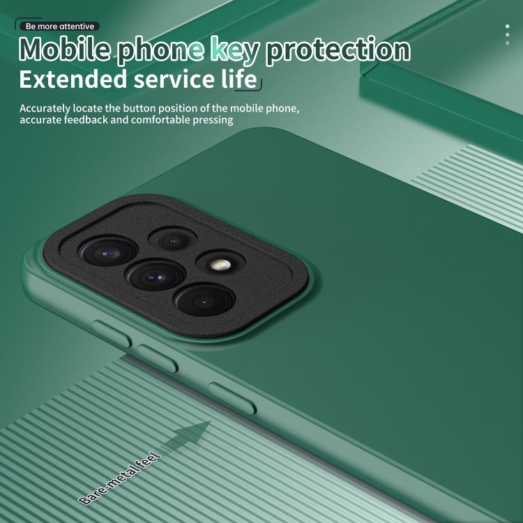 For Samsung Galaxy A73 5G Lens Protection Skin Feel TPU Phone Case