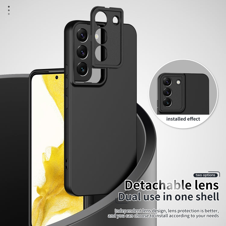 For Samsung Galaxy S22 5G Lens Protection Skin Feel TPU Phone Case