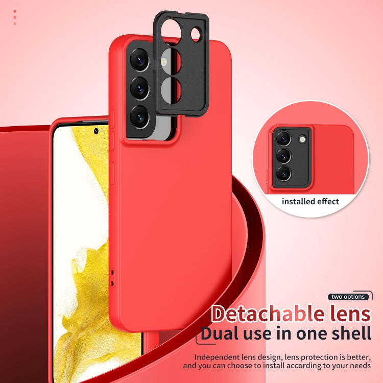 For Samsung Galaxy S22 5G Lens Protection Skin Feel TPU Phone Case