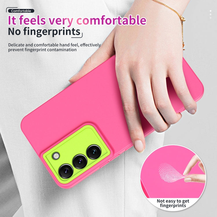 For Samsung Galaxy S22 5G Lens Protection Skin Feel TPU Phone Case