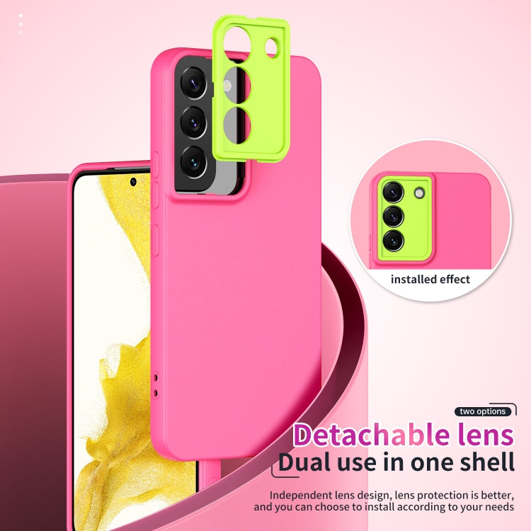 For Samsung Galaxy S22 5G Lens Protection Skin Feel TPU Phone Case
