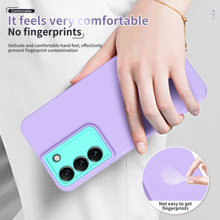 For Samsung Galaxy S22 5G Lens Protection Skin Feel TPU Phone Case