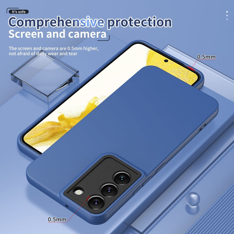 For Samsung Galaxy S22 5G Lens Protection Skin Feel TPU Phone Case