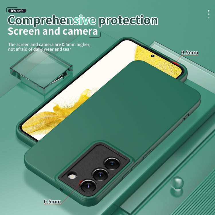 For Samsung Galaxy S22 5G Lens Protection Skin Feel TPU Phone Case