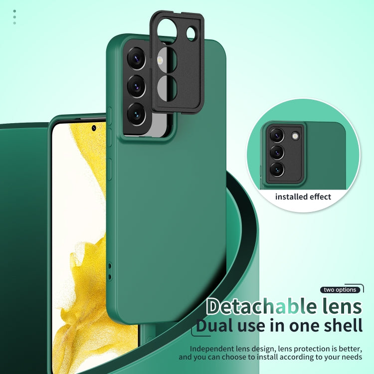 For Samsung Galaxy S22 5G Lens Protection Skin Feel TPU Phone Case