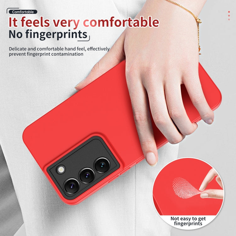 For Samsung Galaxy S22+ 5G Lens Protection Skin Feel TPU Phone Case
