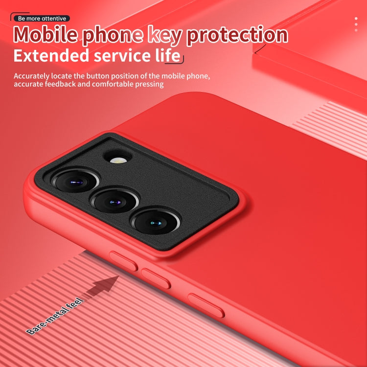 For Samsung Galaxy S22+ 5G Lens Protection Skin Feel TPU Phone Case