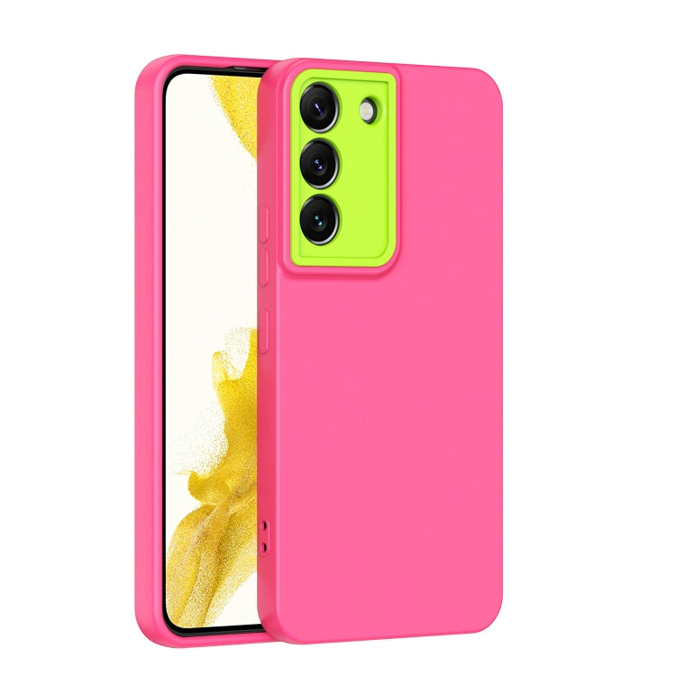 For Samsung Galaxy S22+ 5G Lens Protection Skin Feel TPU Phone Case