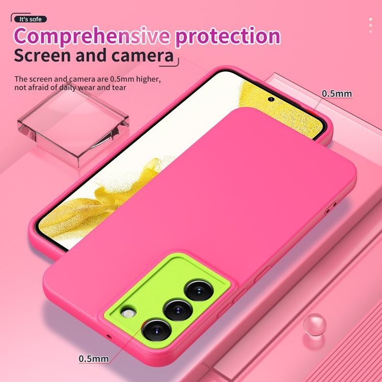 For Samsung Galaxy S22+ 5G Lens Protection Skin Feel TPU Phone Case