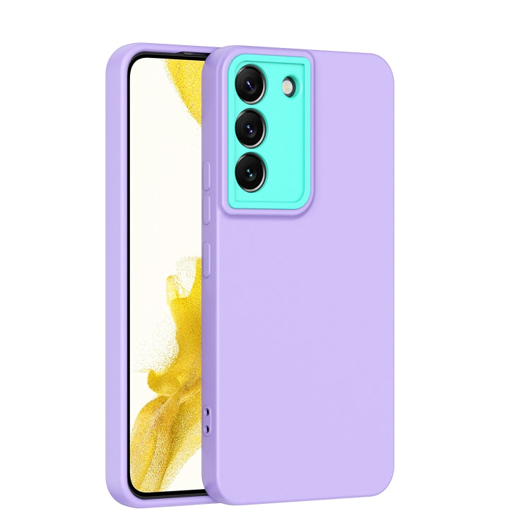 For Samsung Galaxy S22+ 5G Lens Protection Skin Feel TPU Phone Case