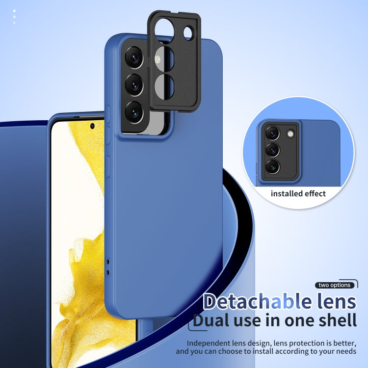For Samsung Galaxy S22+ 5G Lens Protection Skin Feel TPU Phone Case