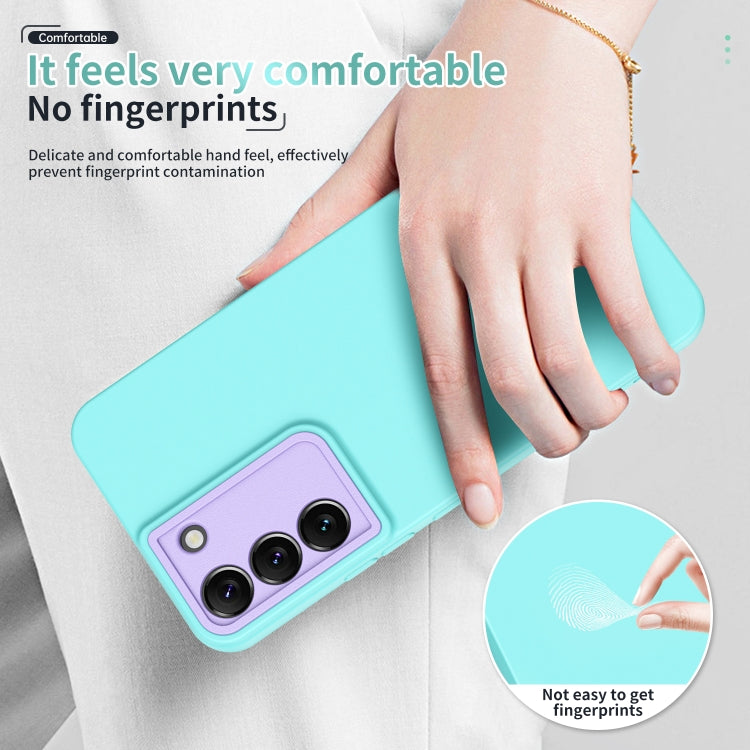 For Samsung Galaxy S22+ 5G Lens Protection Skin Feel TPU Phone Case