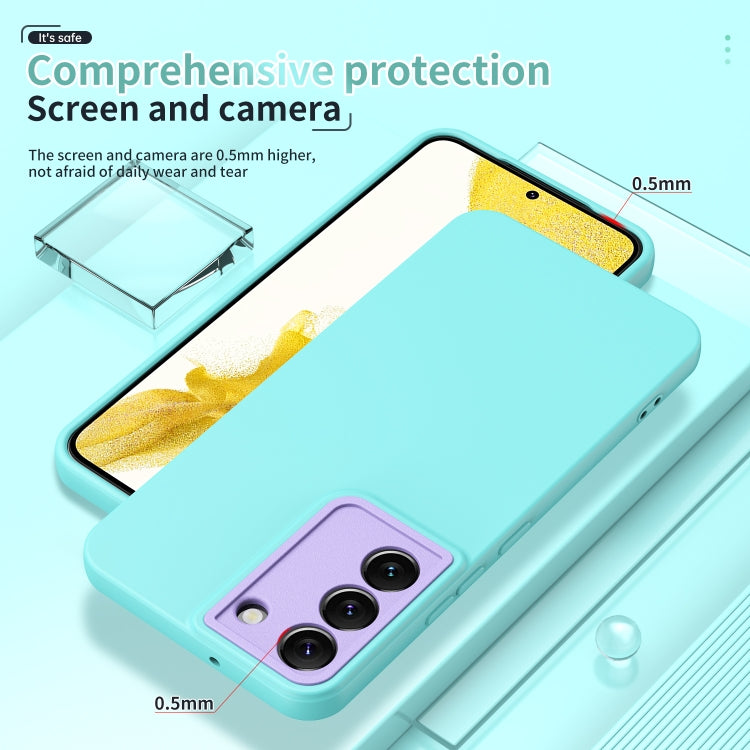 For Samsung Galaxy S22+ 5G Lens Protection Skin Feel TPU Phone Case