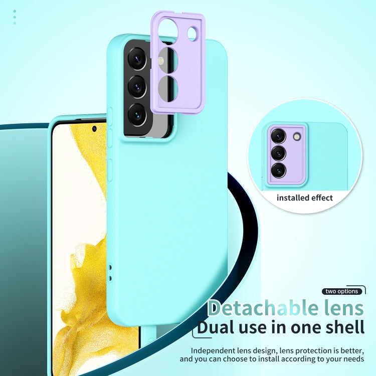 For Samsung Galaxy S22+ 5G Lens Protection Skin Feel TPU Phone Case