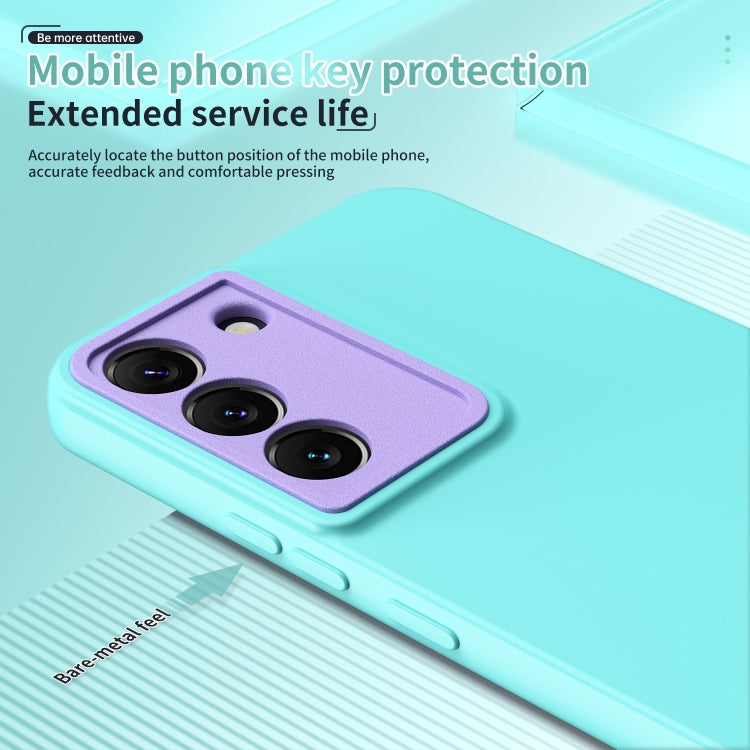 For Samsung Galaxy S22+ 5G Lens Protection Skin Feel TPU Phone Case